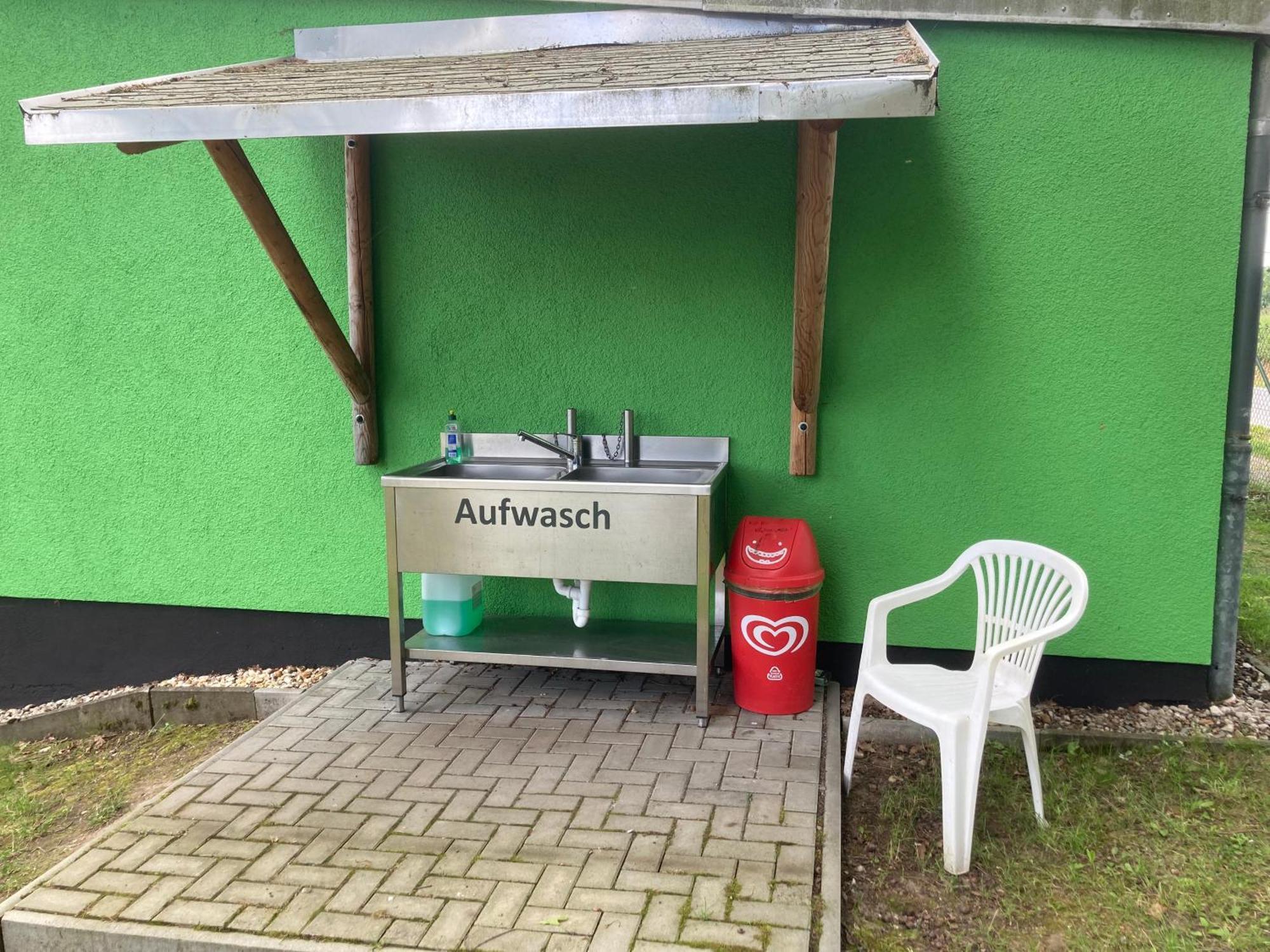 Campingfass Mit Panoramaterrasse Langenbernsdorf Eksteriør bilde