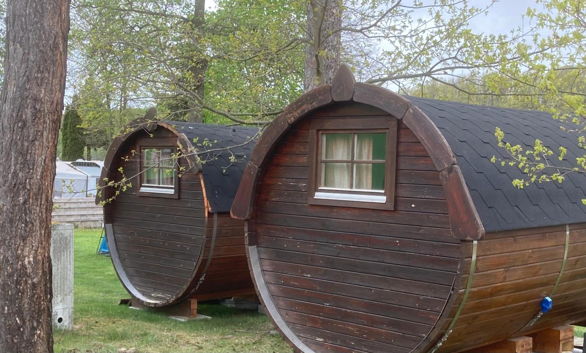 Campingfass Mit Panoramaterrasse Langenbernsdorf Eksteriør bilde